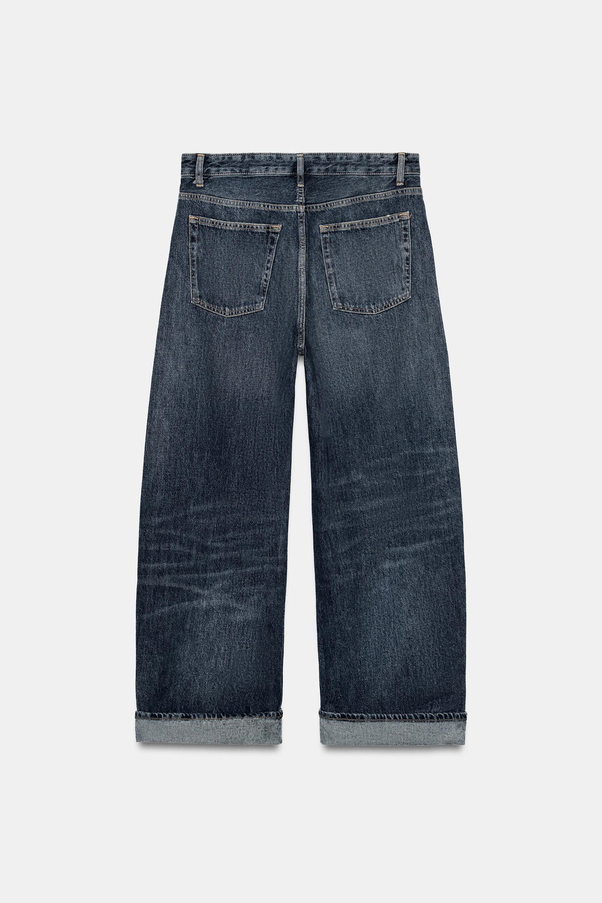 JEANS TRF BAGGY PLIÉ TAILLE MI-HAUTE