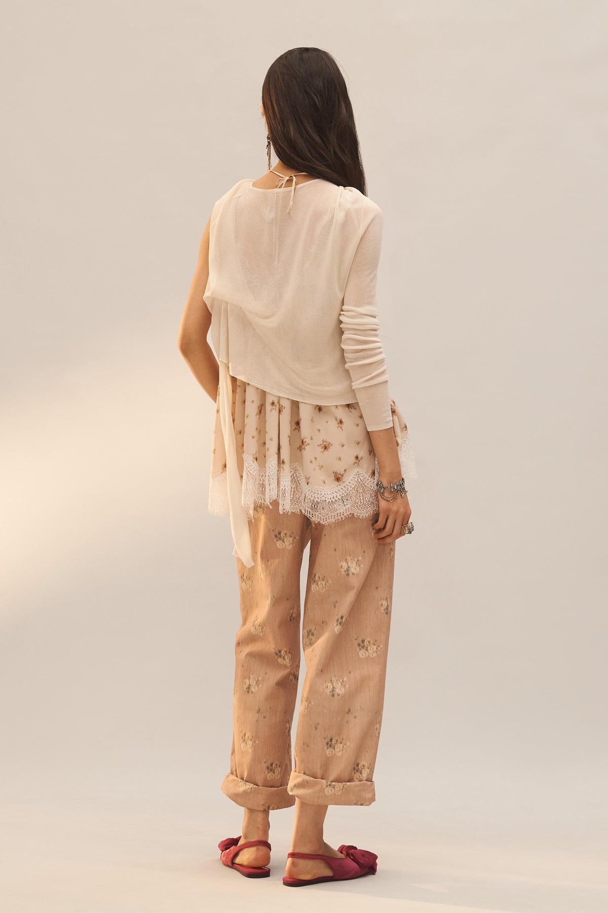 PANTALON IMPRIMÉ FLEURS LIMITED EDITION