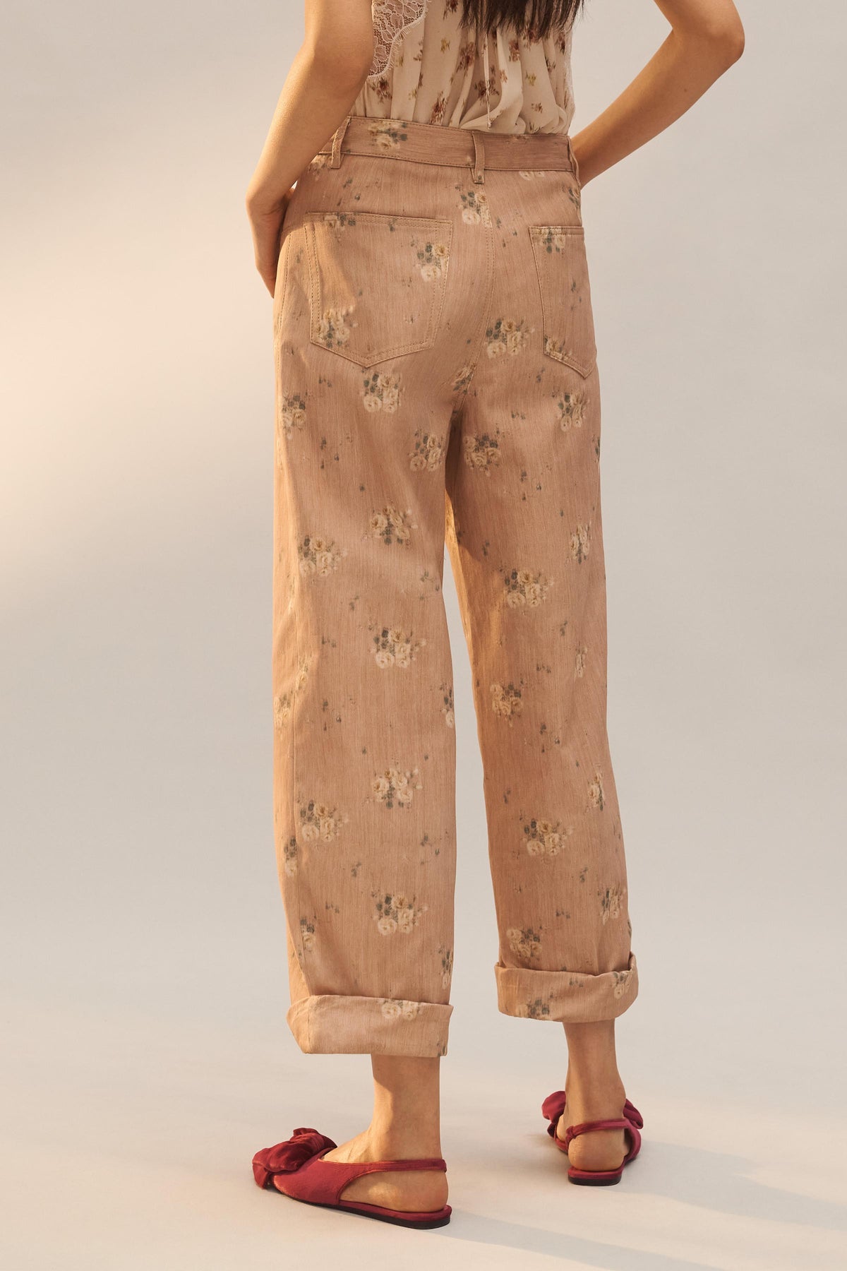 PANTALON IMPRIMÉ FLEURS LIMITED EDITION