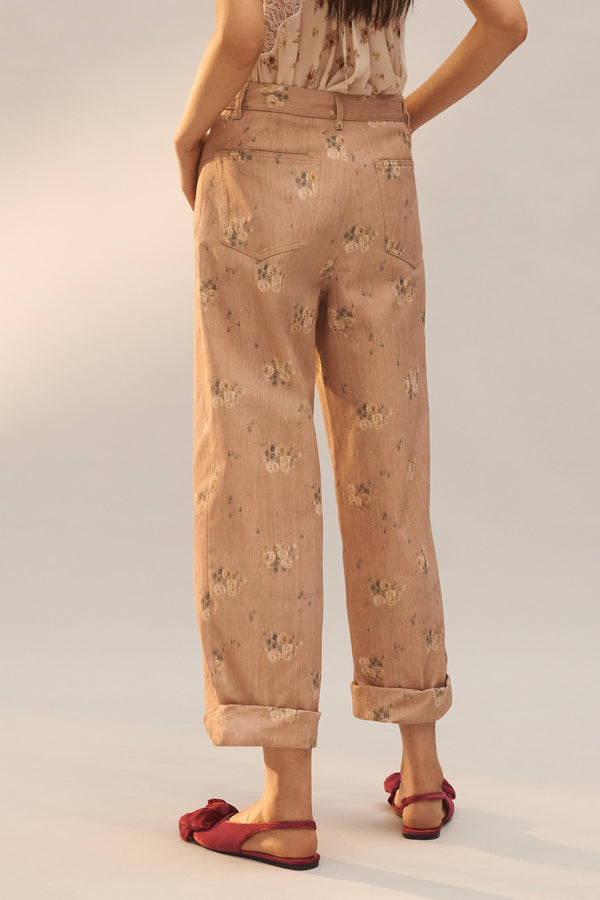 PANTALON IMPRIMÉ FLEURS LIMITED EDITION