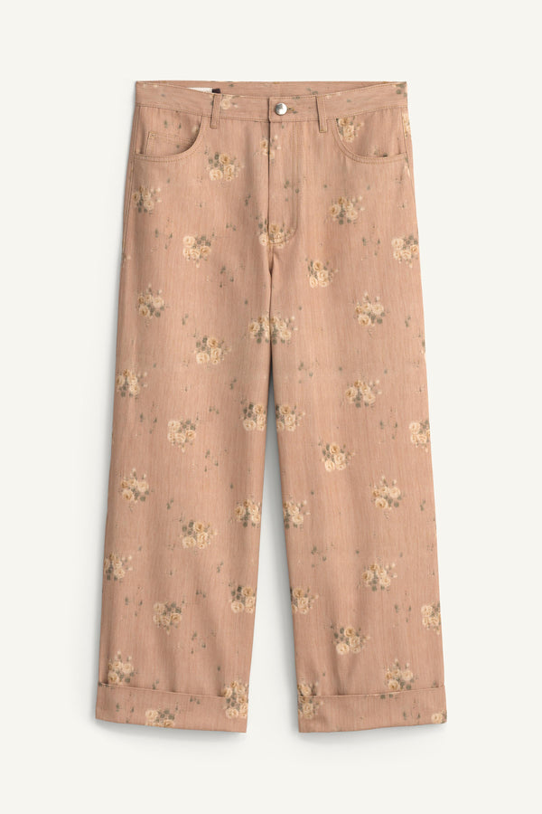 PANTALON IMPRIMÉ FLEURS LIMITED EDITION