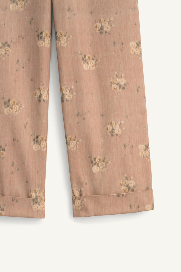 PANTALON IMPRIMÉ FLEURS LIMITED EDITION