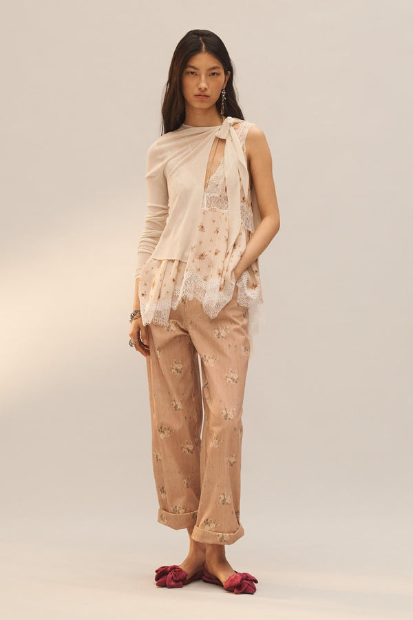 PANTALON IMPRIMÉ FLEURS LIMITED EDITION