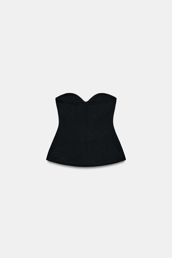 TOP BANDEAU DÉCOLLETÉ CŒUR
